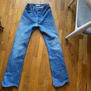 Re/Done Levi’s Boot Cut Jeans size 25